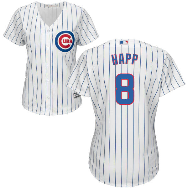 Chicago Cubs Ian Happ Ladies Home Cool Base Replica Jersey ...
