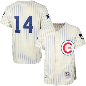 Andre Dawson Chicago Cubs Cooperstown White Pinstripe V-Neck Home Men's  Jersey