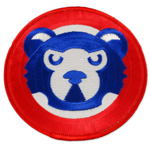 Chicago Cubs 1984 Cubbie Face Cooperstown Retro Round Sleeve Jersey Patch  813300010194