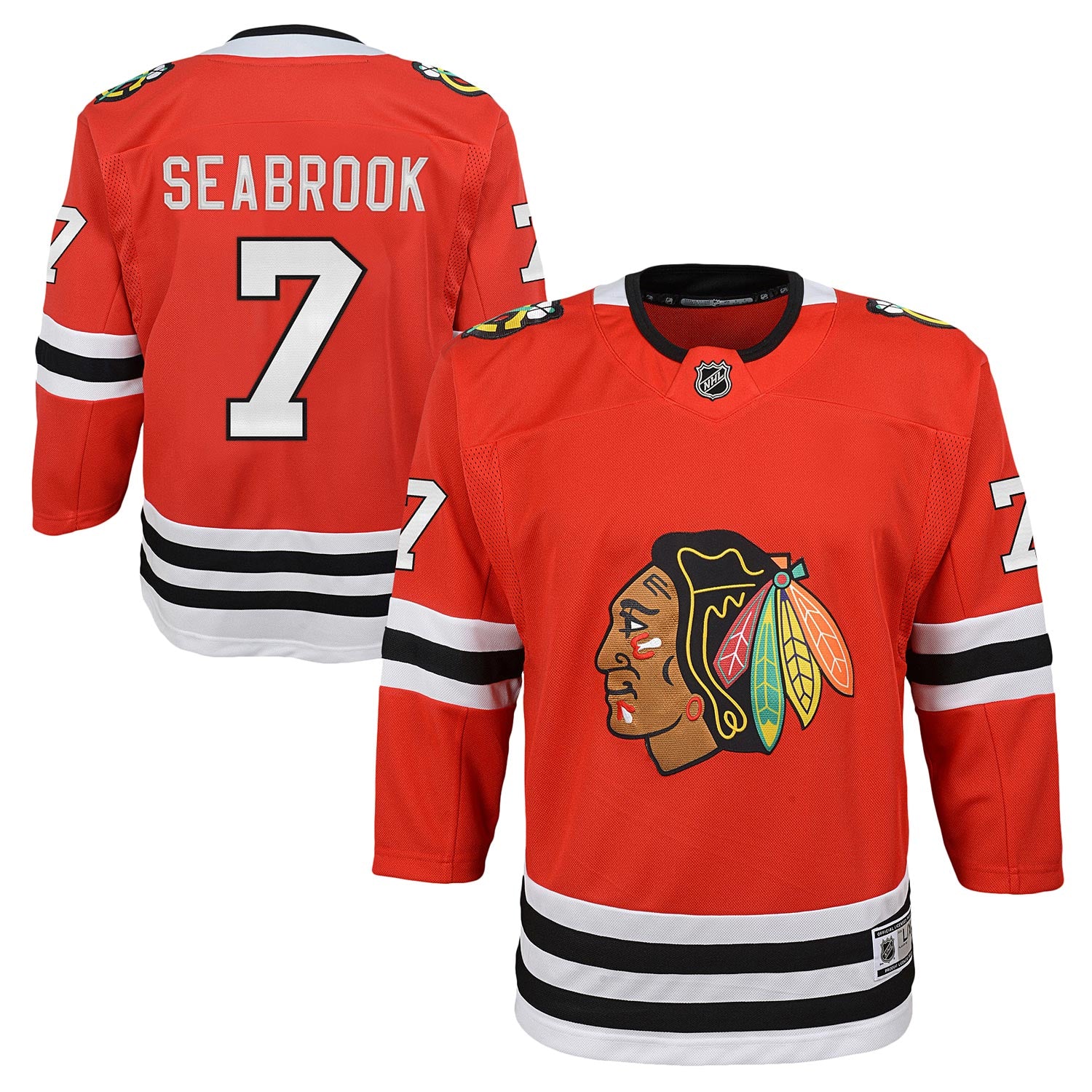 NHL Chicago BlackHawks Specialized Hockey Jersey In Classic Style