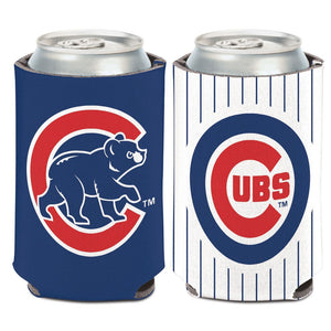 MLB Chicago Cubs BASEBALL BOTTLE Cooler, Coozie, Koozie, NEW (Pack of 2)