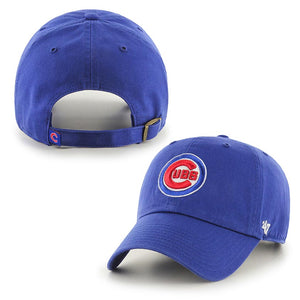 Chicago Cubs Hat Baseball Cap Blue Red Logo Adjustable OS Fan Favorite Youth