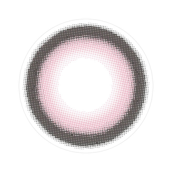 モモピンクのレンズ画像|シークレットキャンディーマジックワンマンス(SECRET CANDYMAGIC 1month)コンタクトレンズ