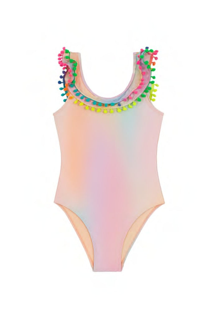 Pearl Bow Sling Swimsuit Small Chest Girls One-Piece Swimsuit - Shop insos  Women's Swimwear - Pinkoi