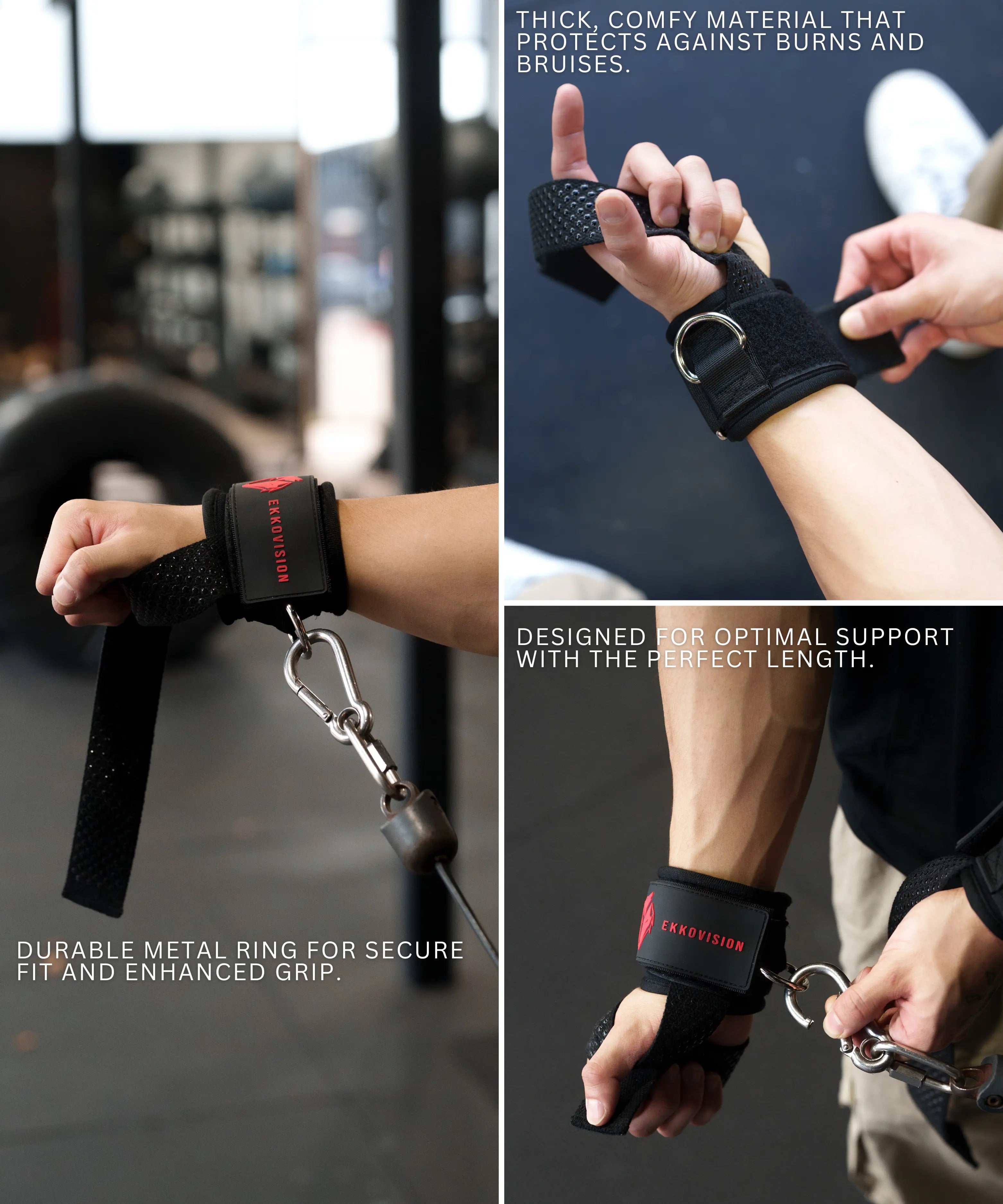 NEW EKKO Lifting Strap - Strength Training Accessory for