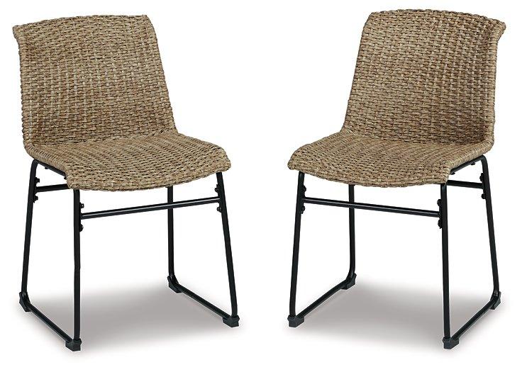 Set of 2 Amaris Outdoor Dining Chairs
