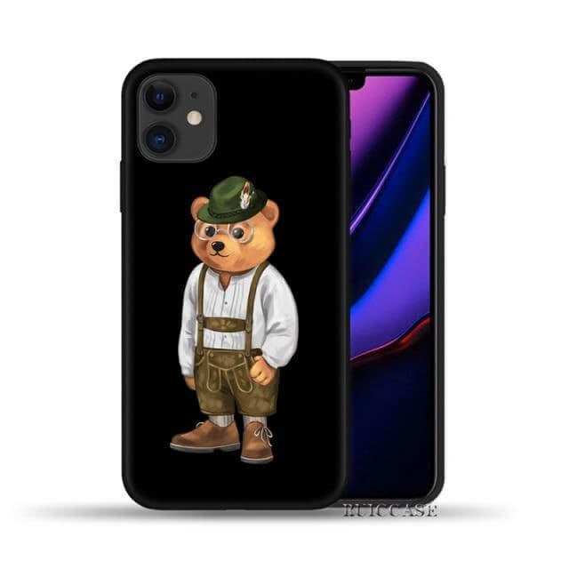 gucci teddy bear phone case