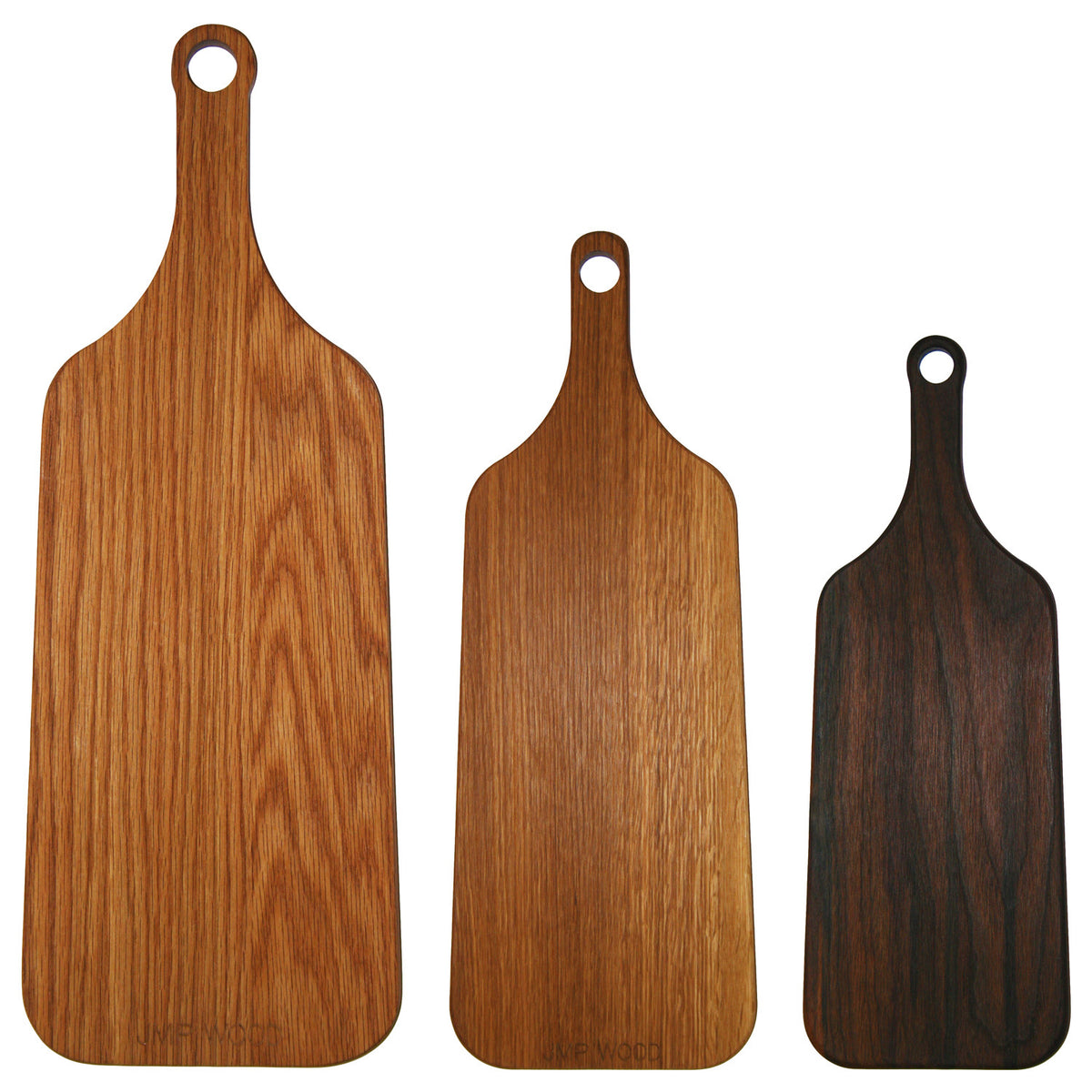 Large Walnut Chopping Board with Cutout Handle –