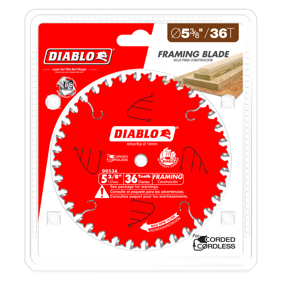 Diablo Aluminum Cutting Saw Blade - JMP Wood