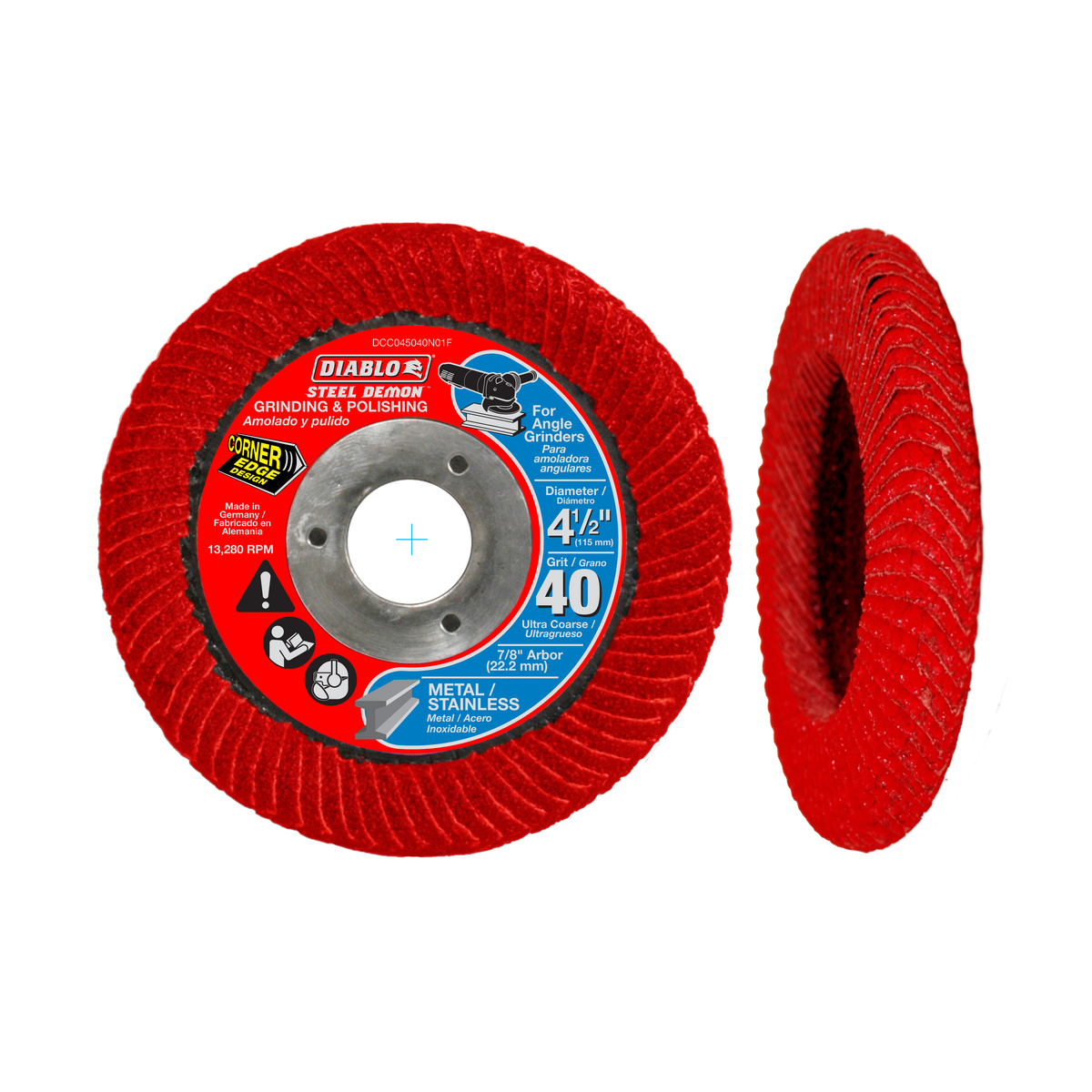 Disque diamant turbo Vortex 125mm