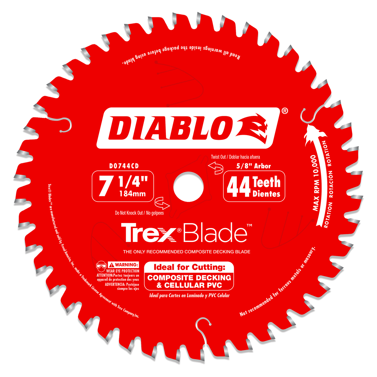 Diablo Bi-Metal Recip Blade for Auto Dismantling - JMP Wood