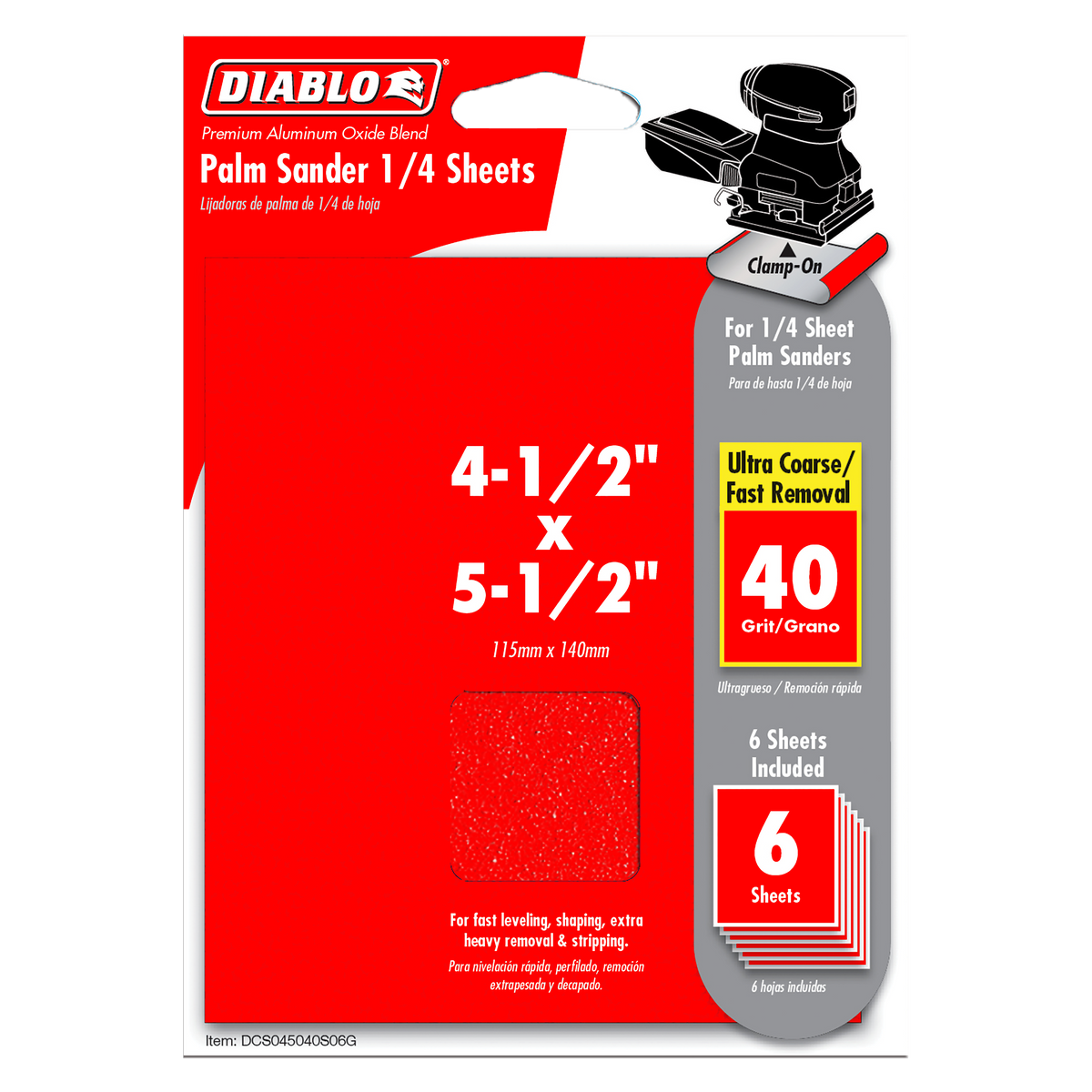 Diablo 5 in. x 2-3/4 in. Reusable Angled Hand Sanding Block