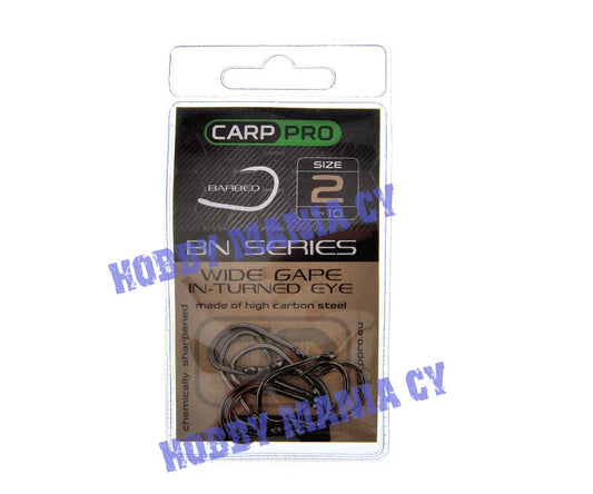 Carp Pro Black Nickel Wide Gape Classic hooks – Hobbymania CY