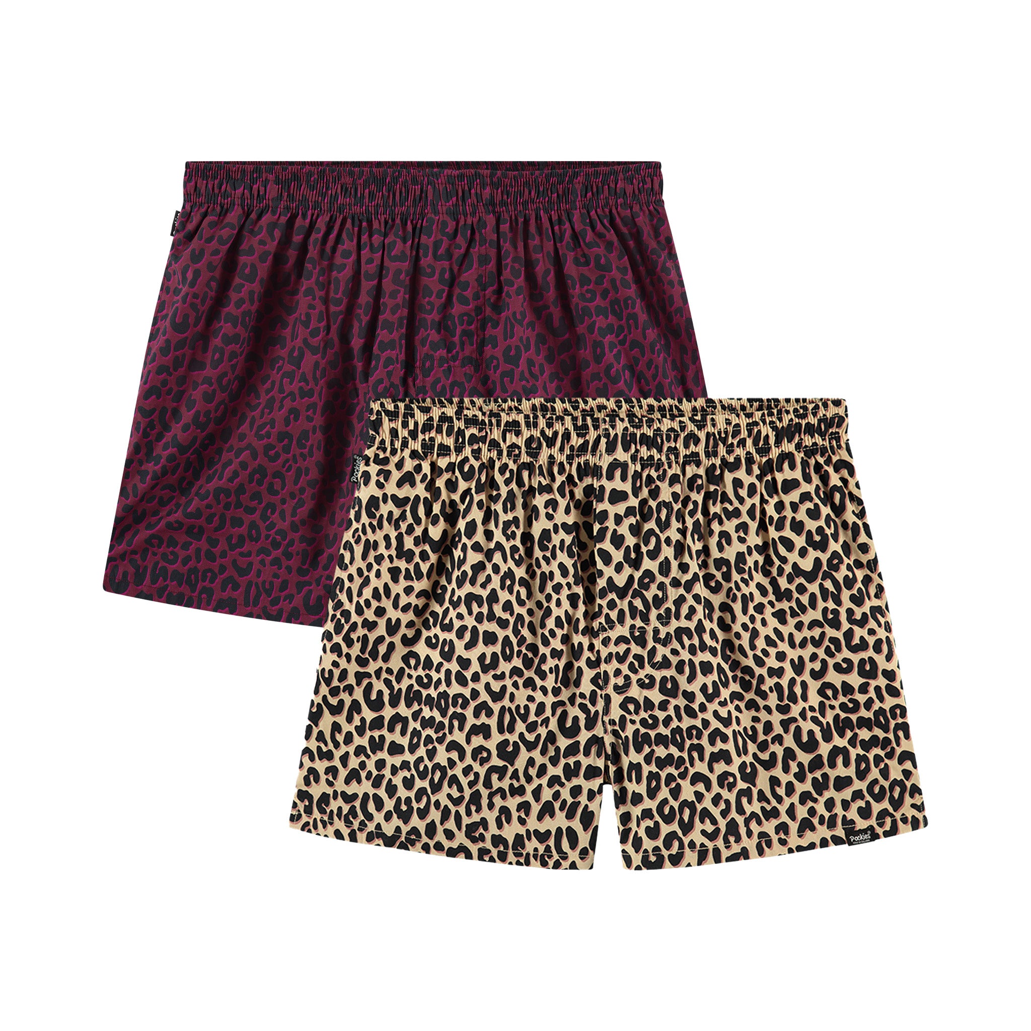 Pockies - 2-Pack - Leopard Boxers - Boxer Shorts - Maat: S