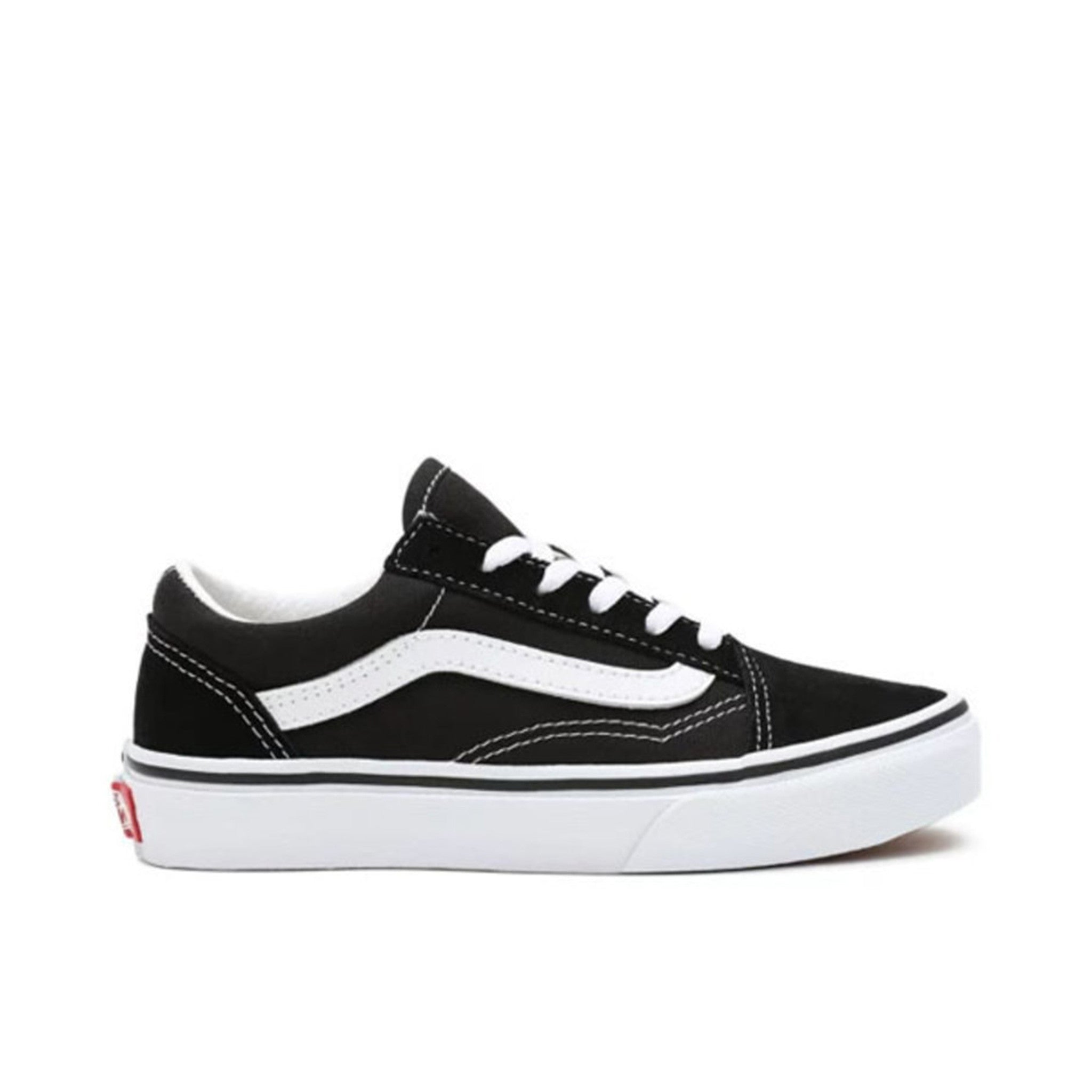 Vans Old Skool Sneakers Kinderen - Black/True White