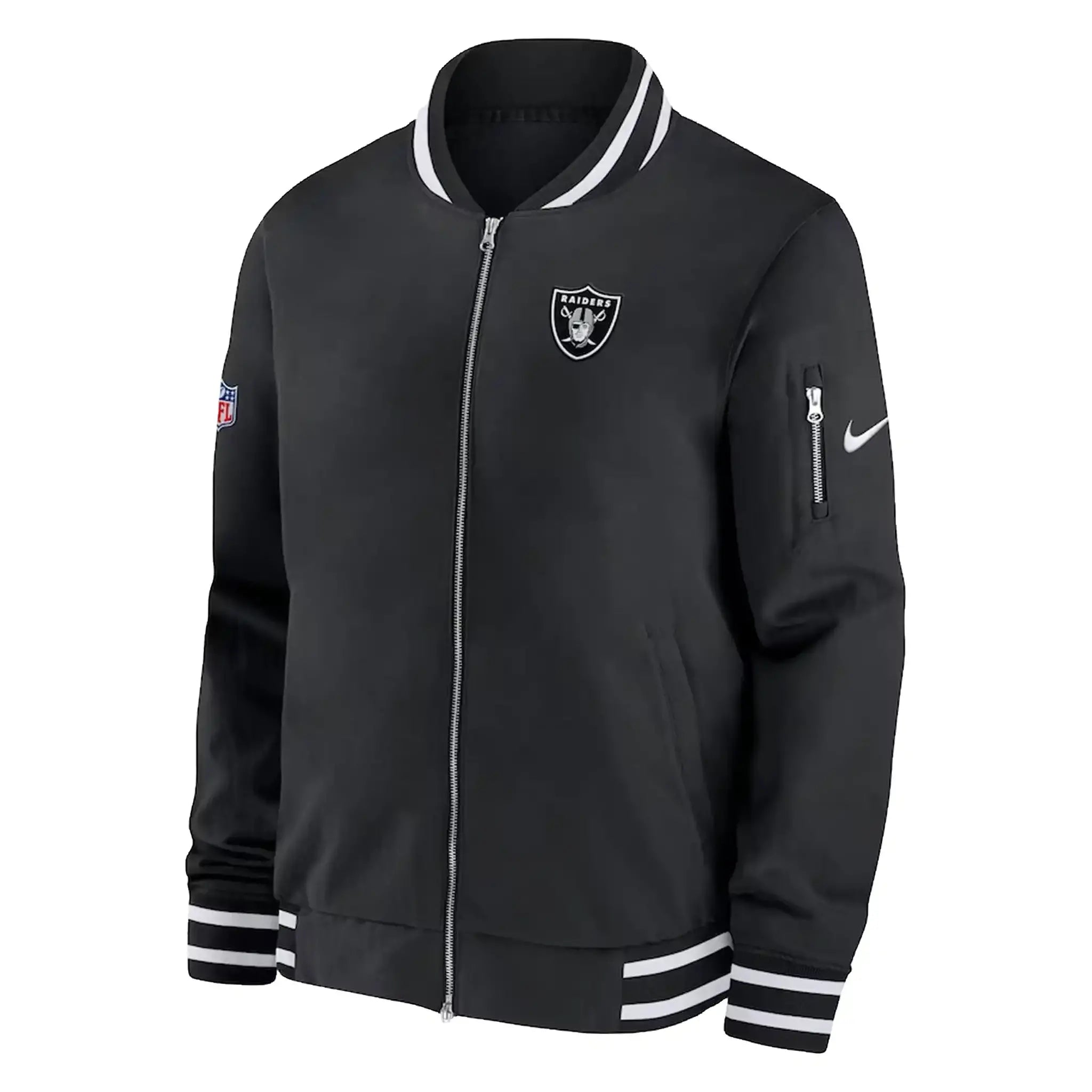 Las Vegas Raiders Coach Bomber Jacket Kledingmaat : L