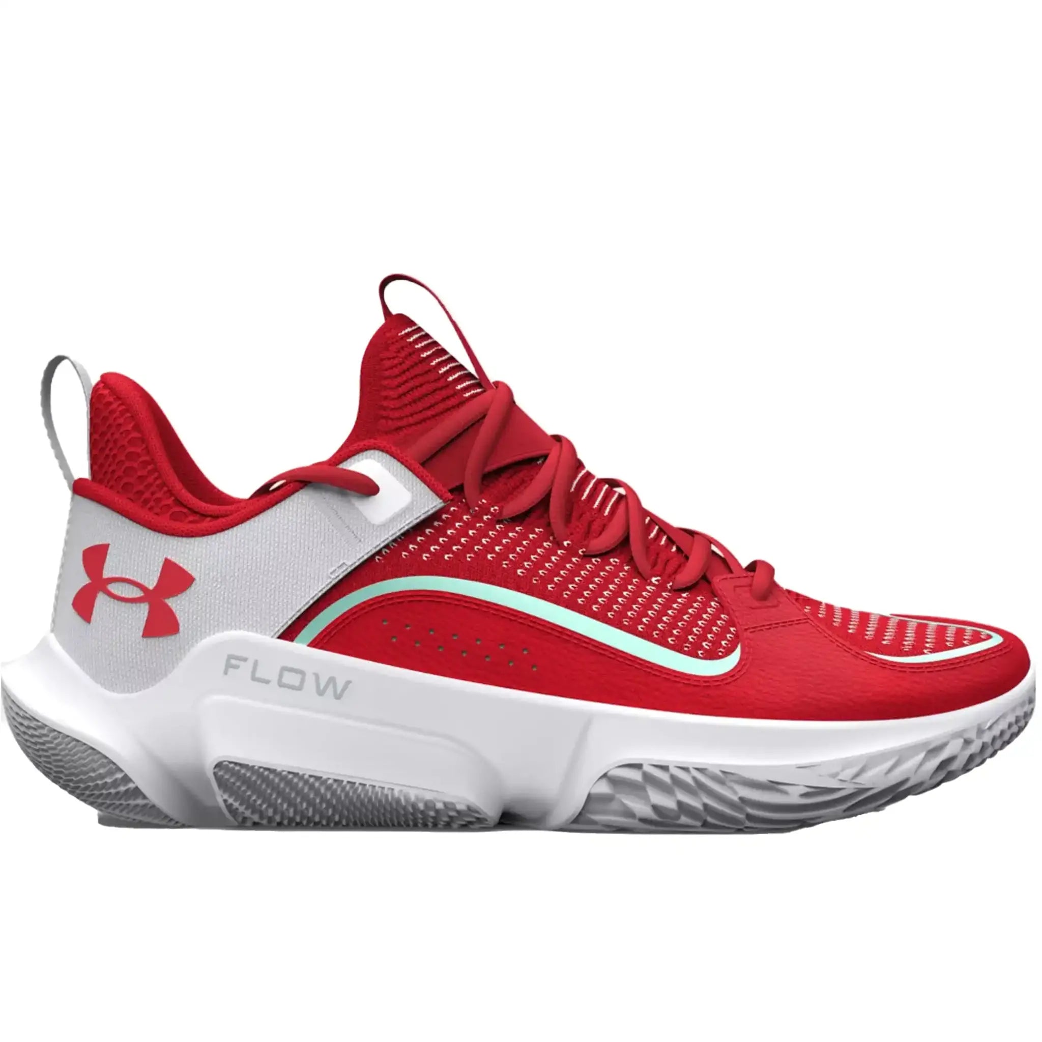 Under Armour Flow Futr X 3 - Handbalschoenen - rood - maat 44 1/2