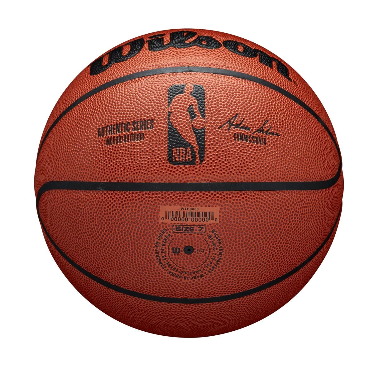 Wilson NBA Authentic In/Outdoor - basketbal - oranje