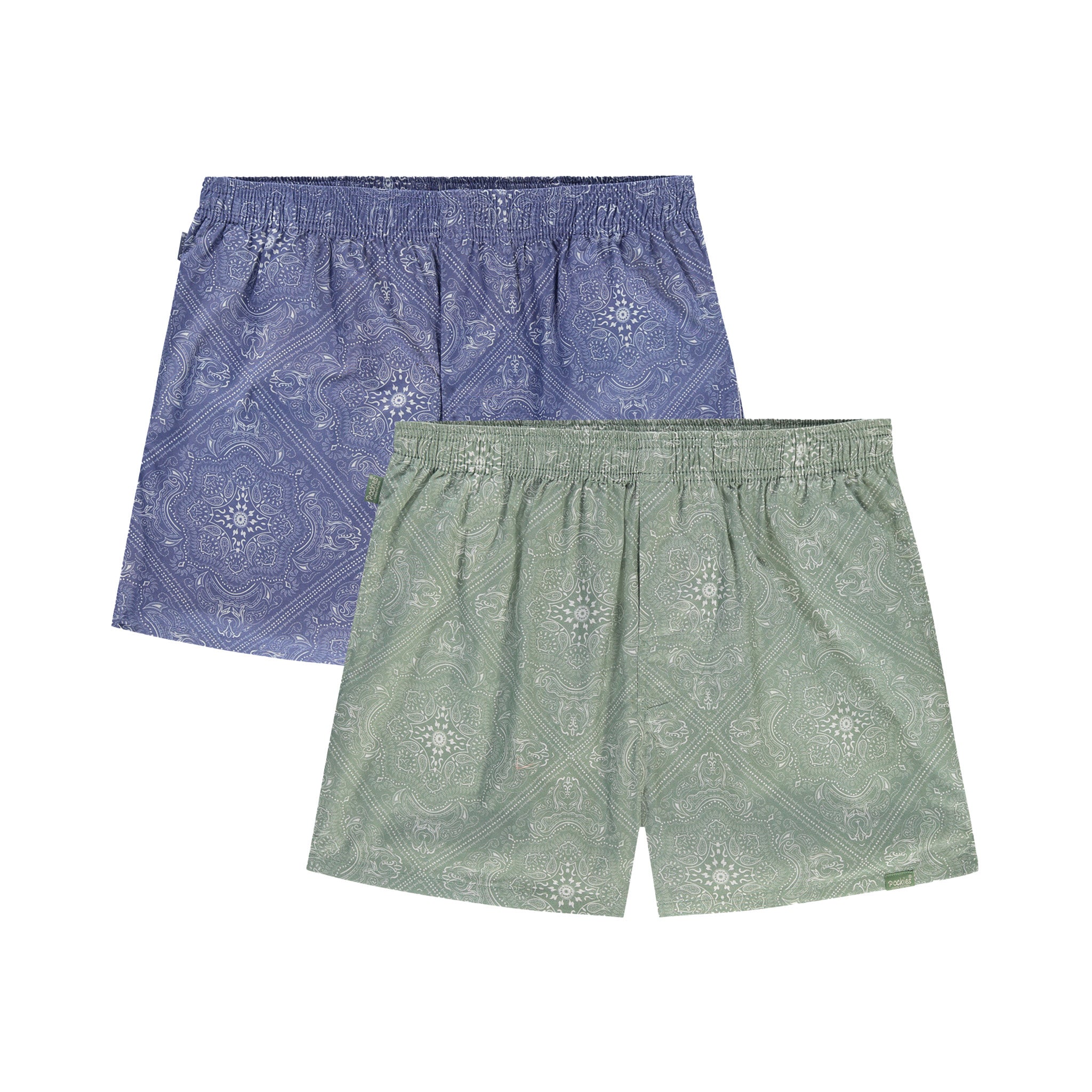 Pockies - 2-Pack - Paisley Boxers - Boxer Shorts - Maat: XL