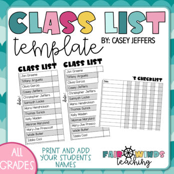 Blurt Chart - Classroom Management System – Fair Winds Teaching