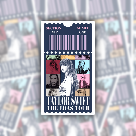 Taylor Swift Era Inspired Waterproof Sticker – My Free Moments