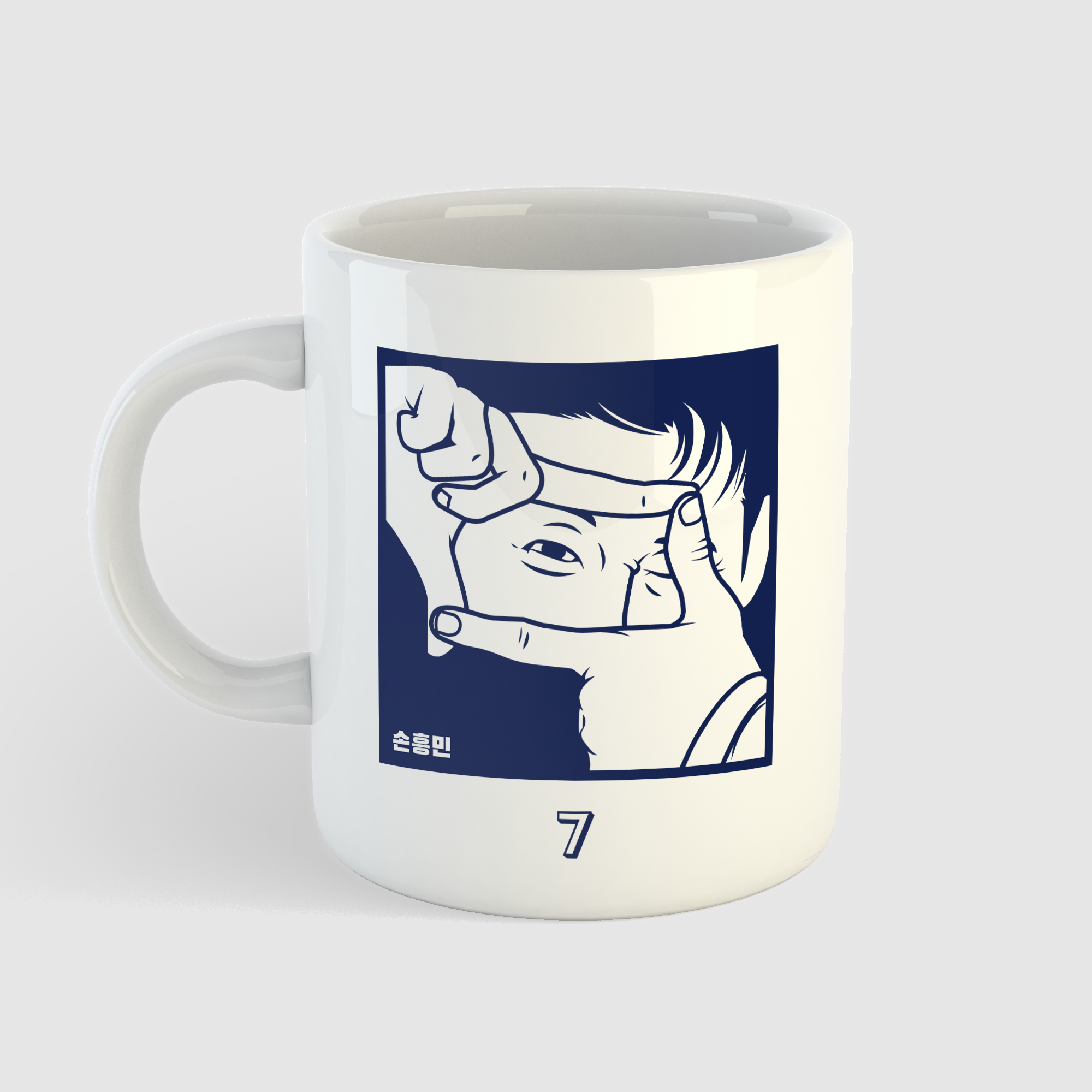 Son Heung-min - 손흥민 White Mug