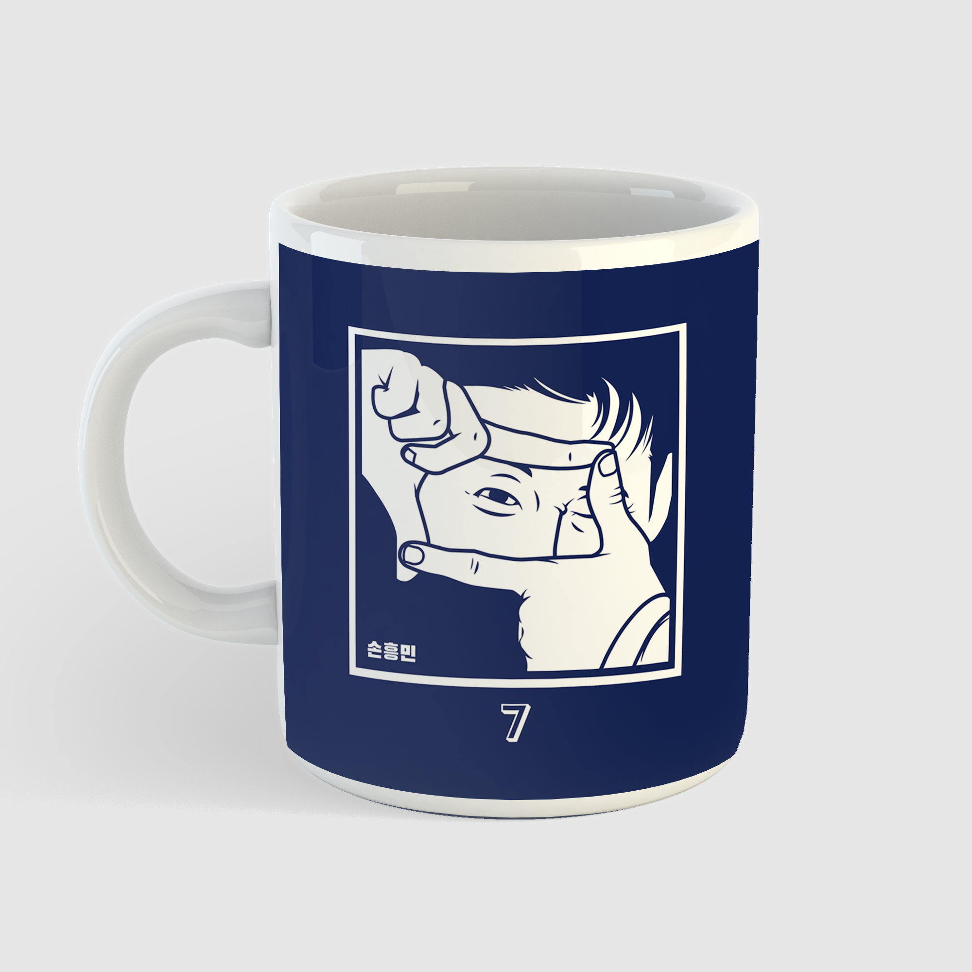 Son Heung-min - 손흥민 Blue Mug