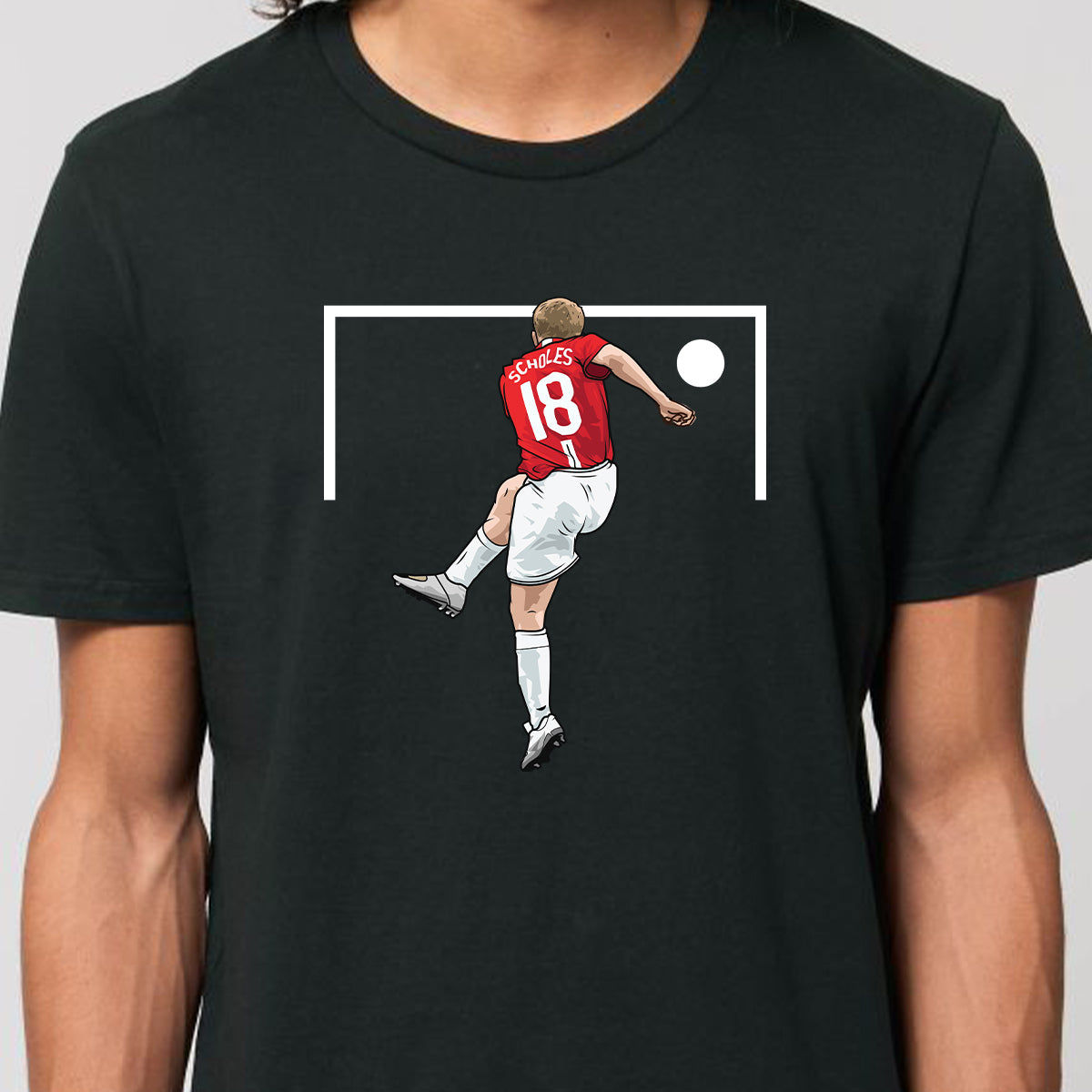 He Scores Goals Tee