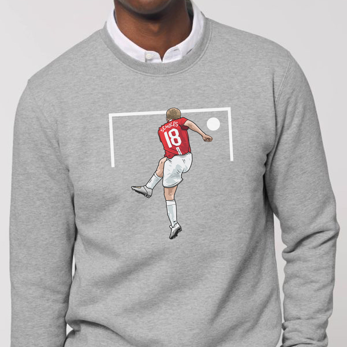 He Scores Goals Sweatshirt