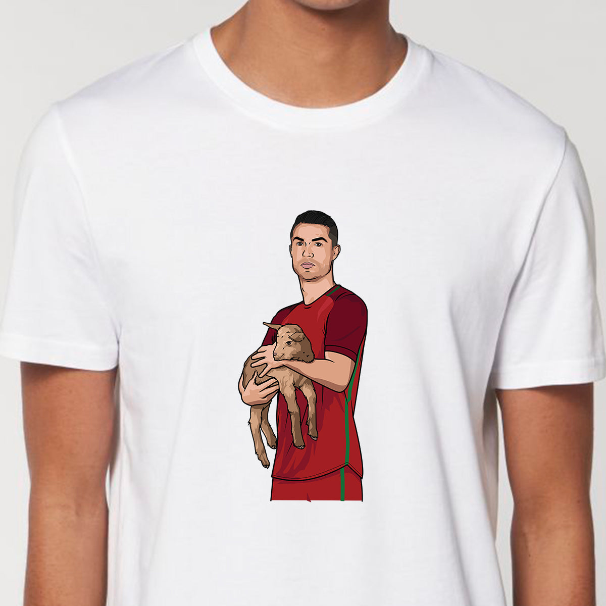 GOAT Ronaldo Tee