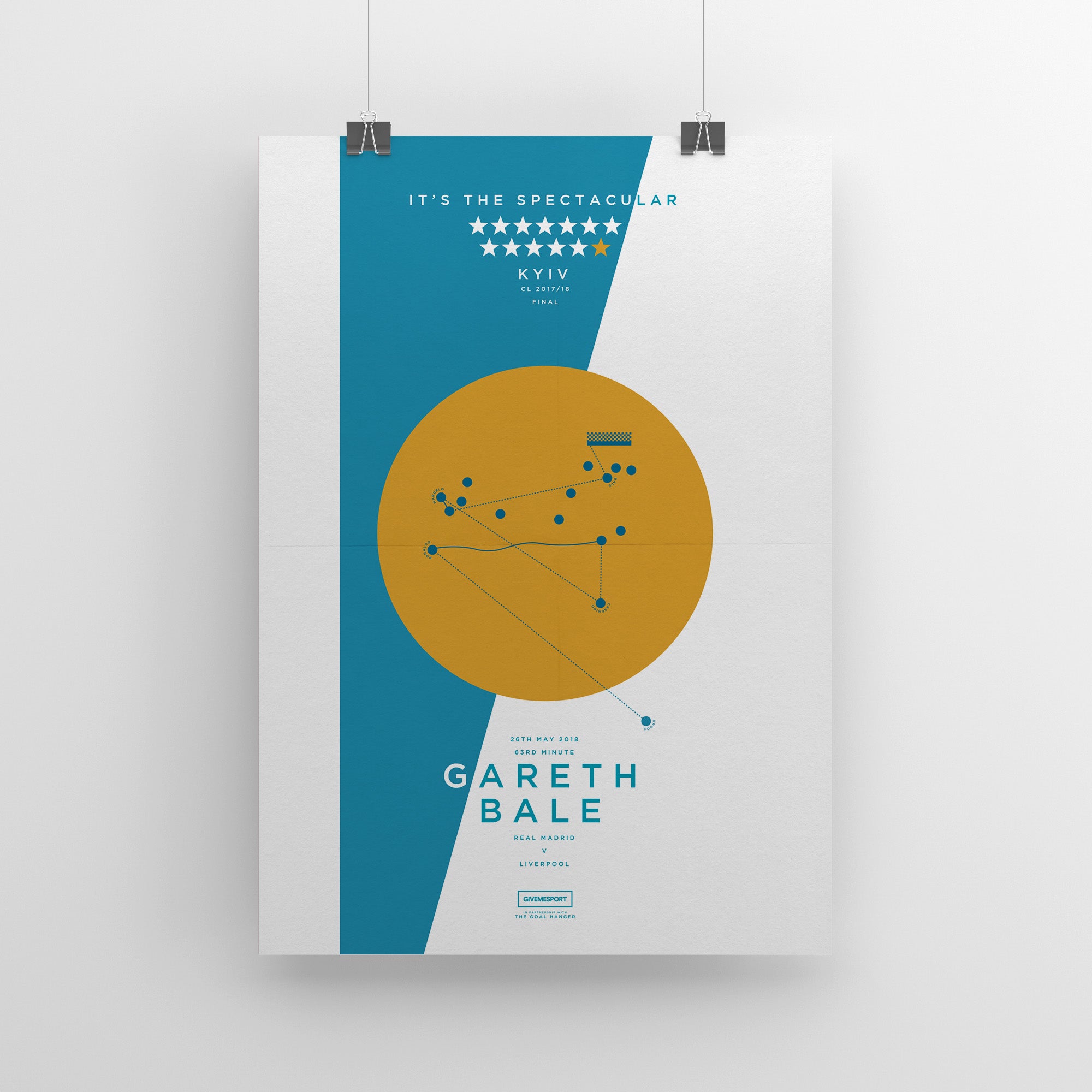 It's The Spectacular! | Bale | The Goal Hanger | Poster