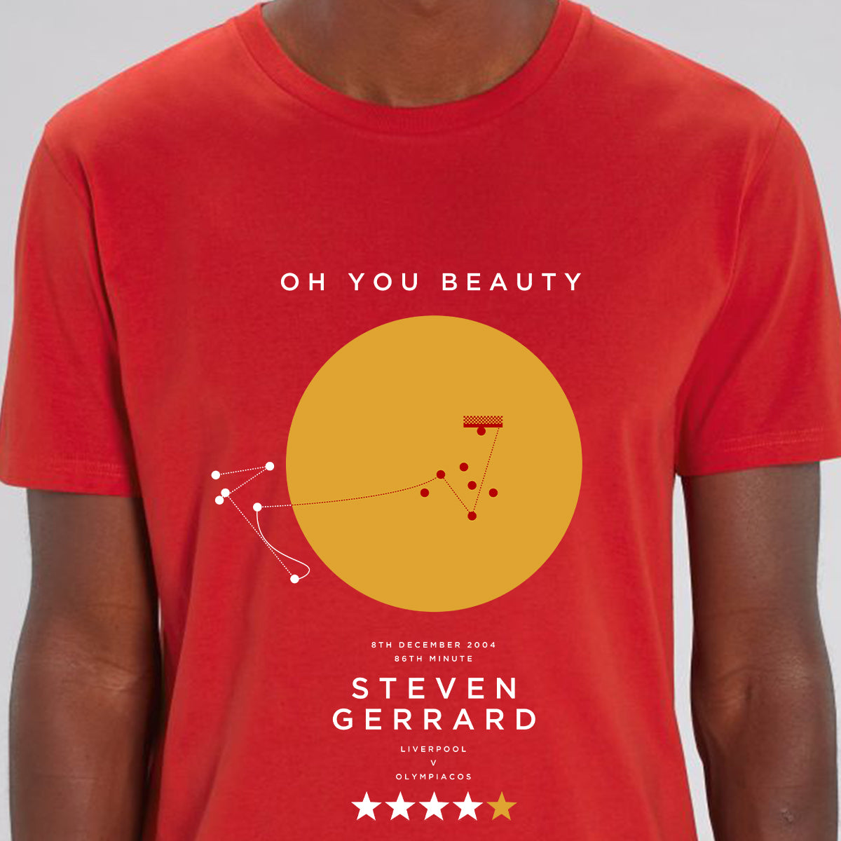 Oh You Beauty | Gerrard |  The Goal Hanger | Tee