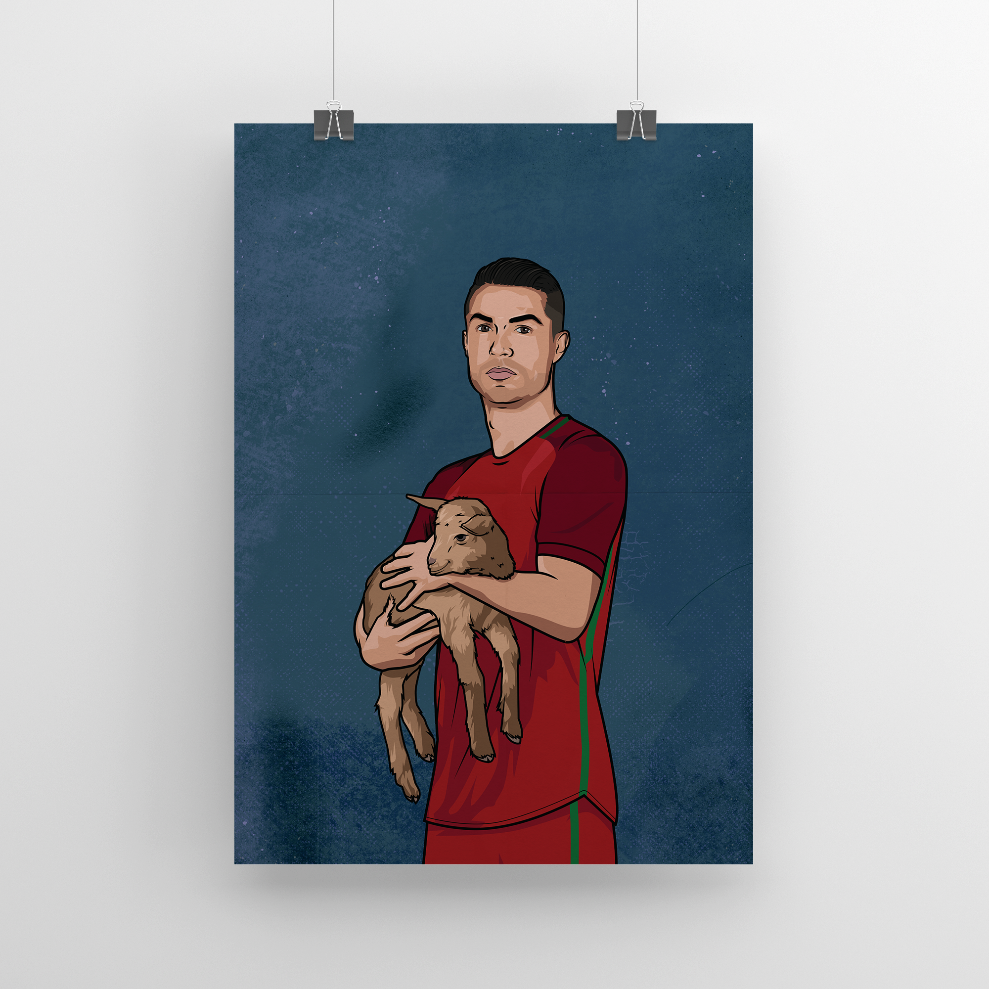 GOAT Ronaldo | Poster