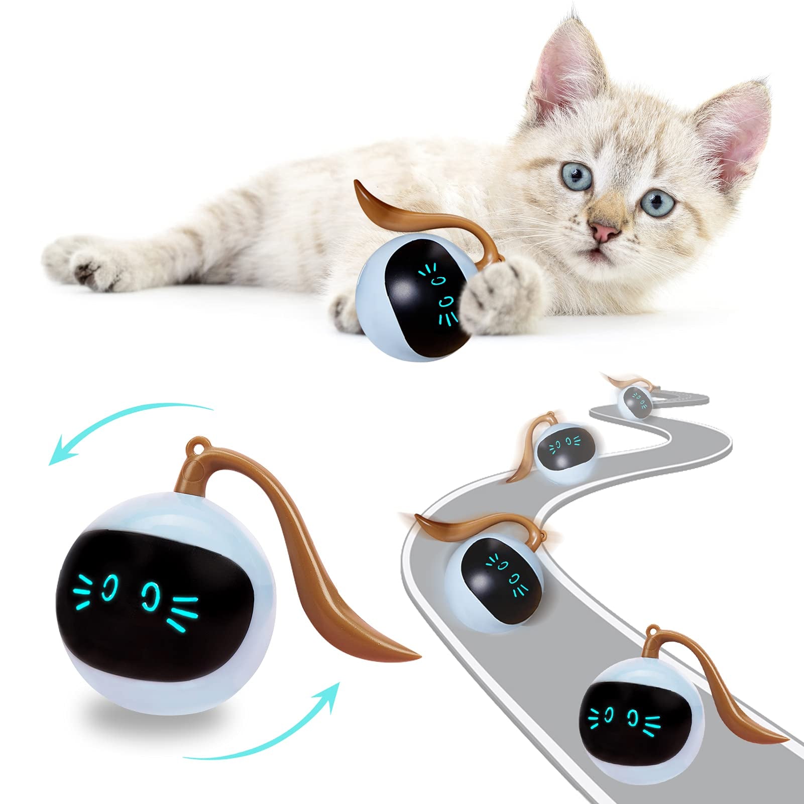 automatic cat ball toy