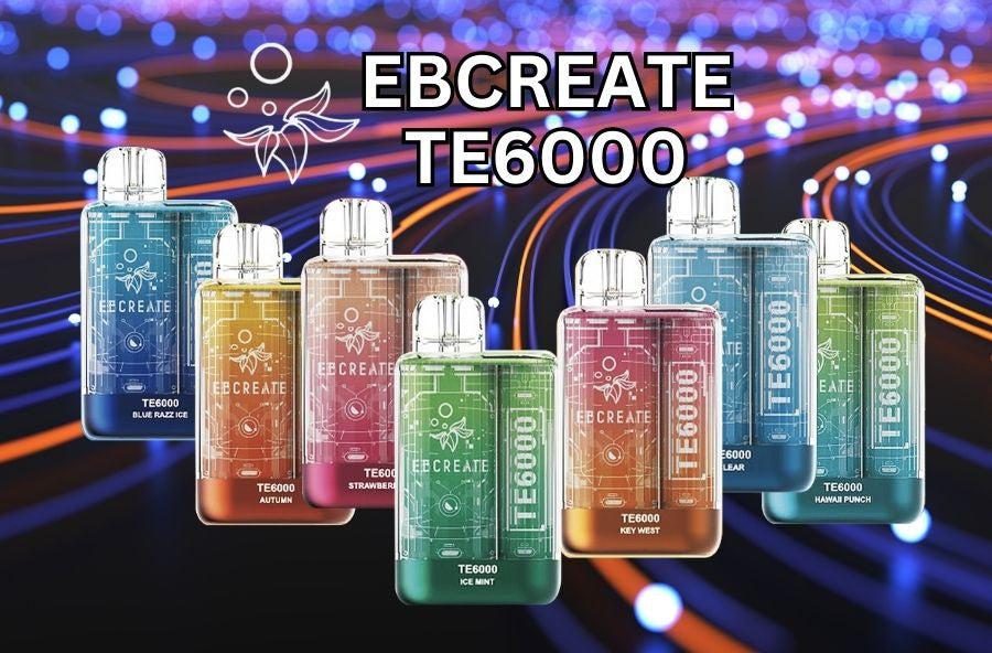 EBCREATE TE6000|EB Create vape review| EB Create reviews| EBCreate Wholesale