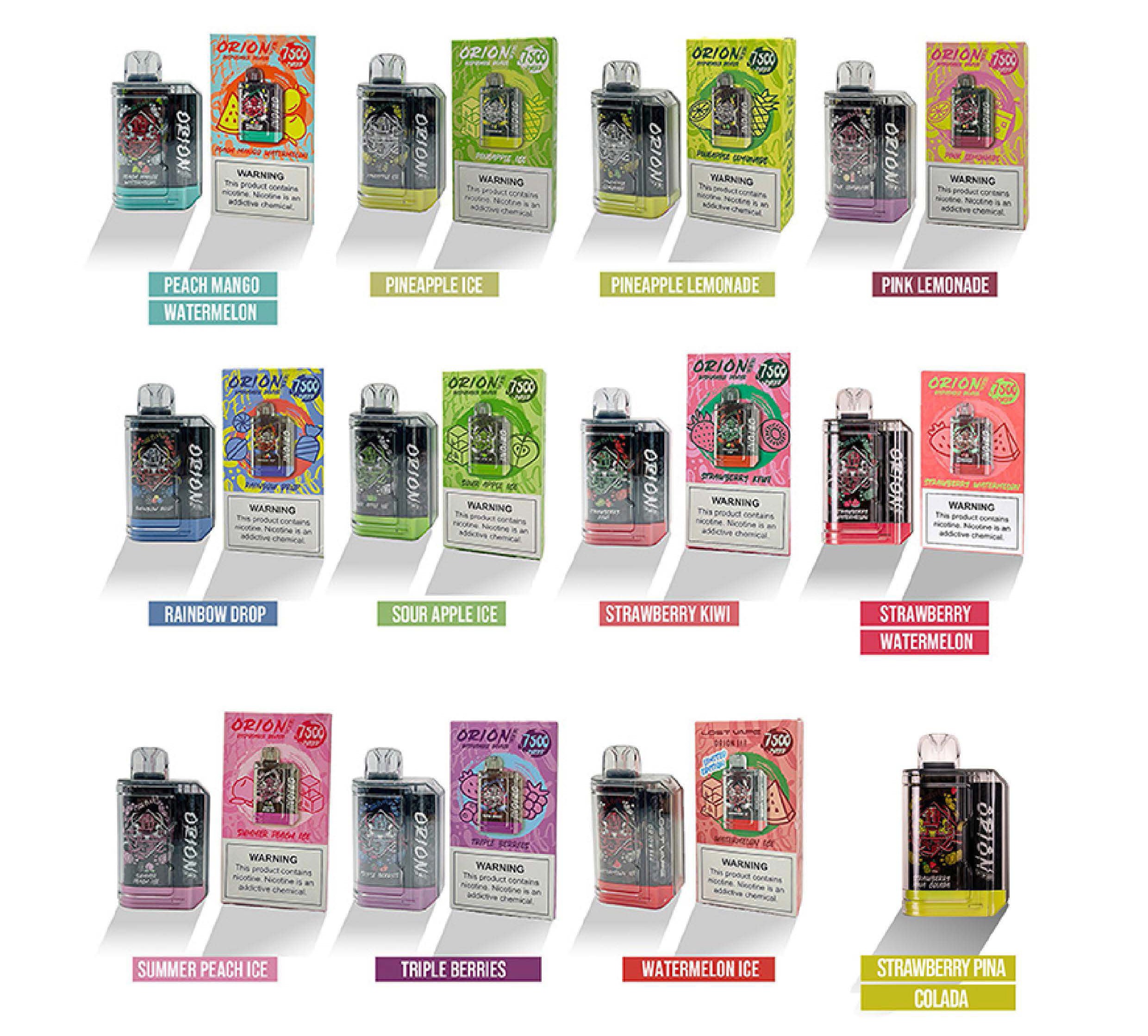 Vape Central Wholesale| Disposable |Orionbar 7500|New in