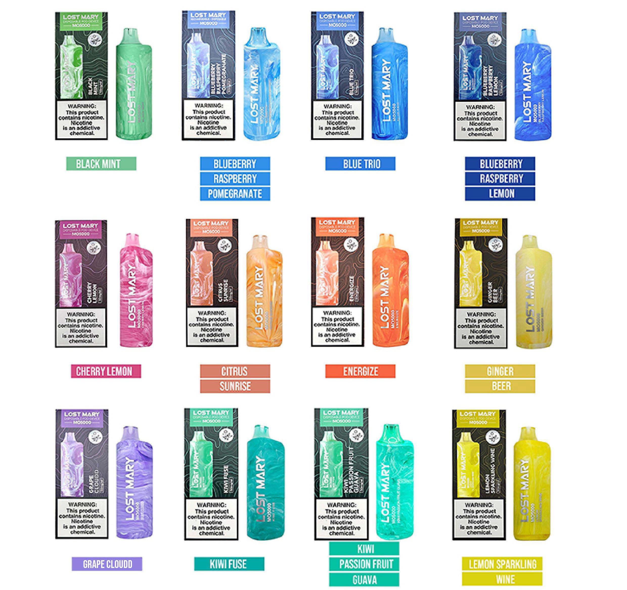 Vape Central Wholesale| Disposable |Lost Mary MO5000