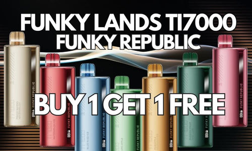 Funky Lands (Republic) Ti 7000 Disposable Vape Wholesale