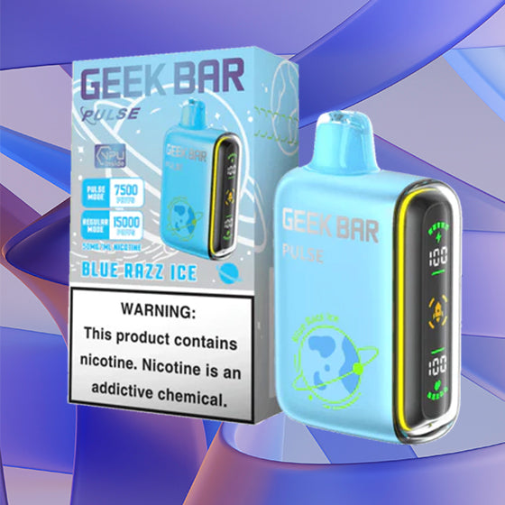 Geek bar Pulse|Vape central wholesale|Disposable vape| geek bar pulse miami mint| geek vape| geek bar wholesale| geek vape |Blue razz ice