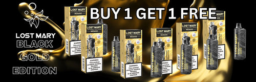 Lost Mary MO5000 Black Gold Edition Disposable Vape Wholesale