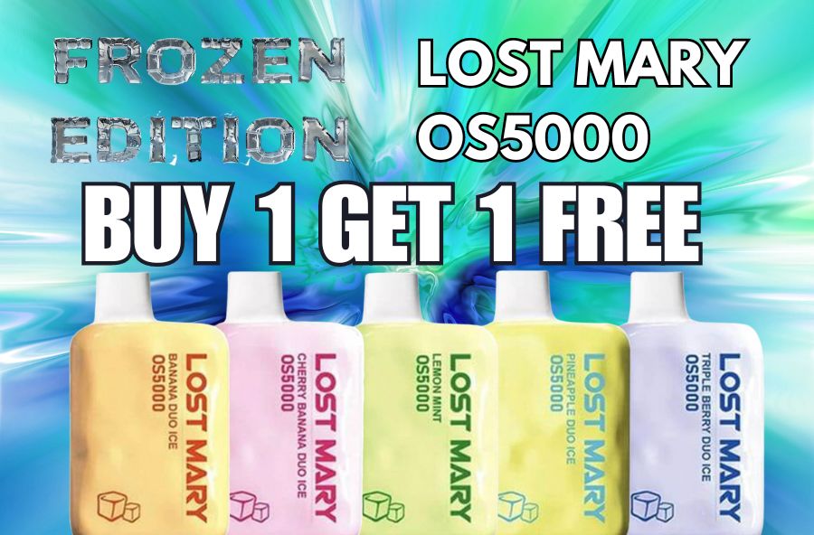 Lost Mary OS5000 Frozen Edition |vape central wholesale|disposable