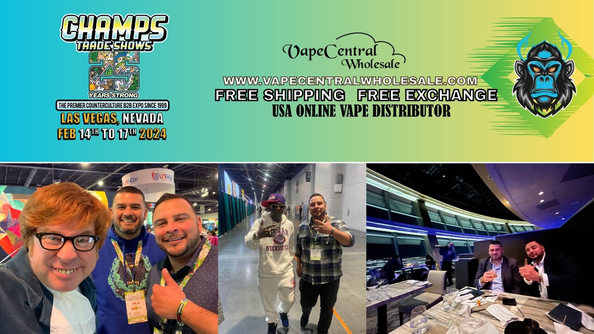 champs trade show banner|Vape Central Wholesale|Disposable|CHAMPS SHOW RECAP: FEAR AND VAPING IN LAS VEGAS