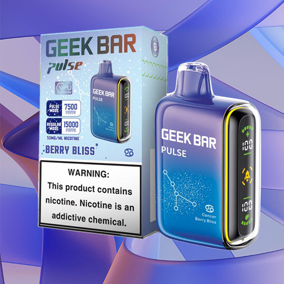 Geek bar Pulse |Vape central wholesale|Disposable|berry bliss