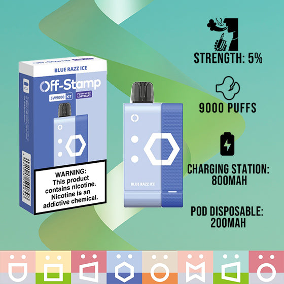 Off-Stamp SW9000 Disposable Kit By Lost Mary|vape central wholesale