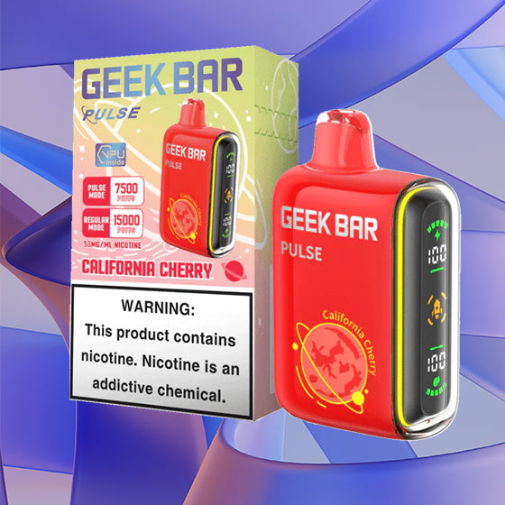 Geek bar Pulse|Vape central wholesale|Disposable vape| geek bar pulse miami mint| geek vape| geek bar wholesale| geek vape |California cherry