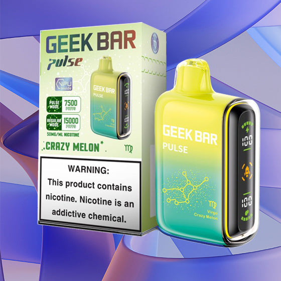 Geek bar Pulse |Vape central wholesale|Disposable|crazy melon