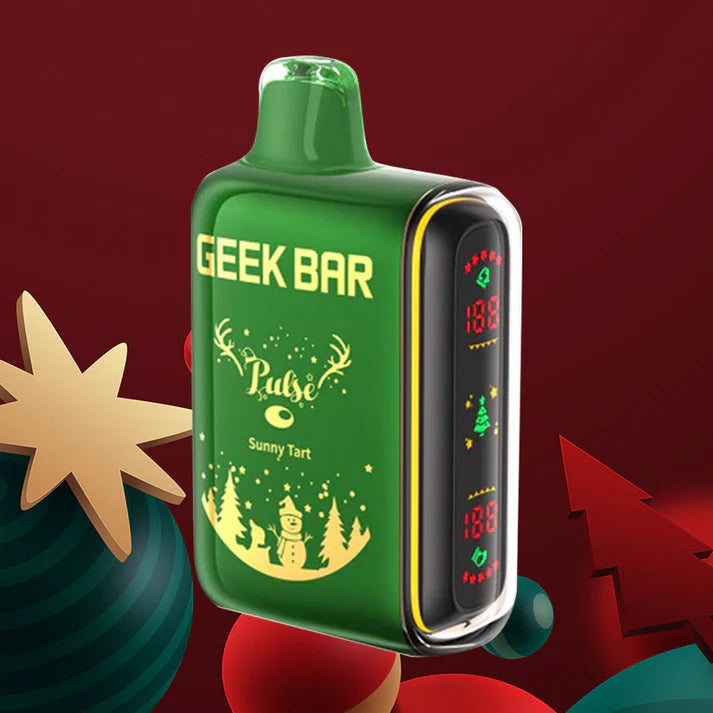 Geek bar Pulse Christmas Edition|Vape central wholesale|Disposable| Sunny Tart