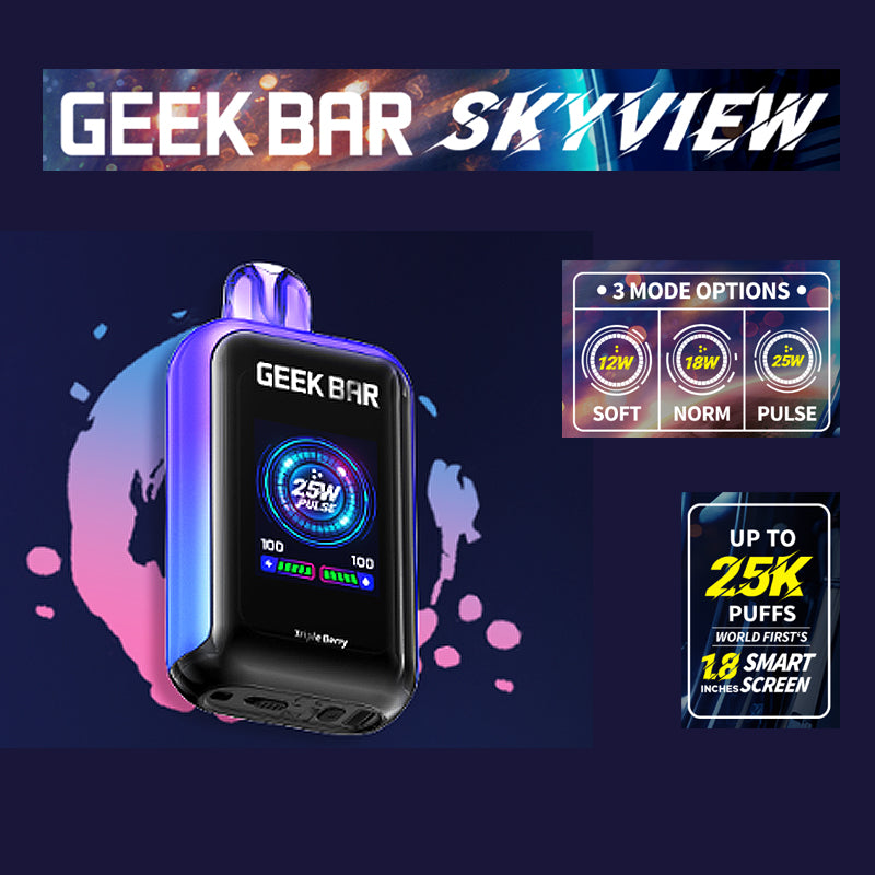 Geek Bar SkyView |sky walker|Vape central wholesale|disposable 