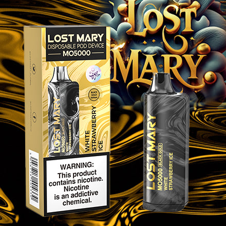 Lost Mary MO5000 Black Gold Edition Disposable Vape Wholesale
