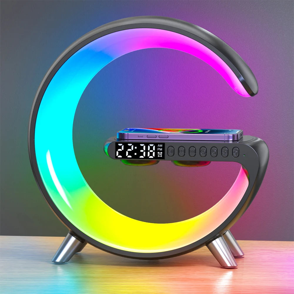 LED Night Light with Smart Multifunctional Wireless Charger